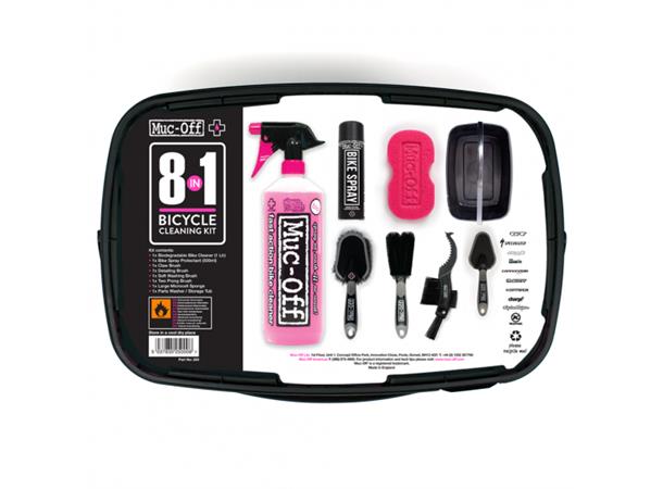 Muc-Off 8-1 Bike Cleaning Kit Sykkelvask sett 